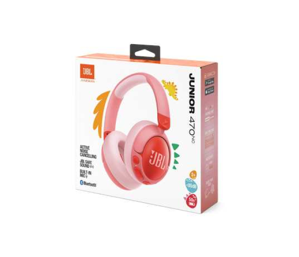 JBL JR470NC Różowe - 1263159 - zdjęcie 7